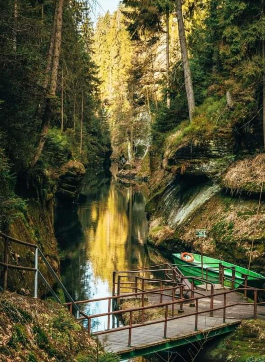 Chata Chlumik Decin Buitenkant foto